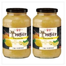 꽃샘 꿀레몬차 1kg x 2개, 5개