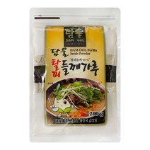 초야식품 담울 탈피 들깨가루 200g, 단품