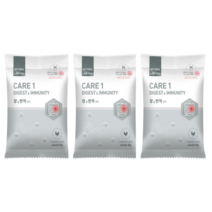 네츄럴랩 케어1 유기농 기능성 건식사료 고양이 장 앤 면역, 소화기능 개선, 30g, 6개