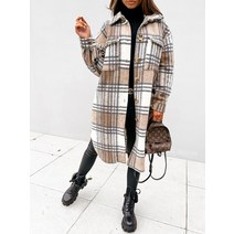 캐시미어 코트 여성 핸드메이드 빅사이즈 숏 하프 더플 울 트렌치 여성 겨울 모직 코트 여성 격자 무늬 인쇄 레트로 따뜻한 두꺼운 롱 재킷 겉옷 스타일 아웃웨어 팜므 재킷