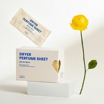 일비아 건조기시트 퍼퓸 드라이 시트 고농축 종이 섬유 유연제, 단품