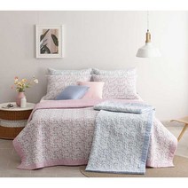 박홍근홈패션 미우 워싱 아사면 줄누비 베개세트 S