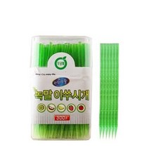 롯데 이라이프 편한생활녹말 이쑤시개 300P, 3개, 300개입