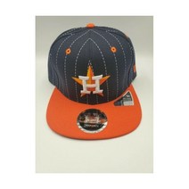 New Era 뉴에라 휴스턴 애스트로스 950 하이 크라운 스트라이프 스냅백