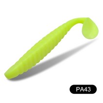 ESFISHING- 소프트 루어 낚시 미끼 T 꼬리 흔들림 청어 90mm 5g 6pcs 잉어, [01] 90mm 6pcs, [12] PA43