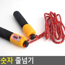 숫자 카운트되는 숫자 줄넘기 다이어트 운동 기구 유산소