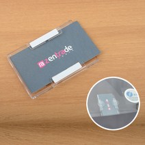 흡착 주차스티커홀더 아파트차량스티커 알림판 빌라, 1개
