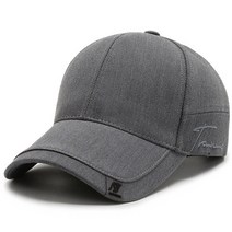 남성용 야구 모자 코튼 스냅백 골프 가을/겨울용 선스크린 아빠 트럭 운전사, [01] Adjustable, [03] Light Gray