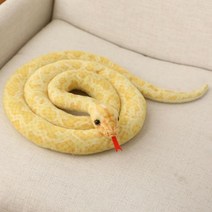 모찌 대형 인형 애착 안고자는 인형 바디필로우 뱀 인형 200cm300cm, 200cm+YELLOW