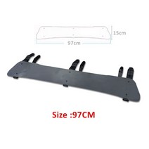 지게차부품 ALWAYSME 자동차 지붕 스포일러 화물 바구니 바 크로스, 2.97CM