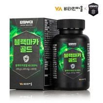 비타민마을 강철부대 페루산 초고함량 블랙마카 골드 젤라틴공법 1 100mg 180정 X 1박스 (총2개월분), 단품, 단품