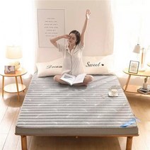 자취 매트리스 접이식 원룸 싱글 침대 메트리스 바닥 토퍼 uvr memory foam not collap late late high grade 두꺼운 편안한 다다미 패드 mat