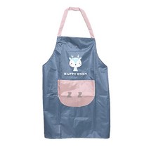 청소 요리 그림 설겆이 할때 사용하는 방수앞치마, 윤영마켓 비바 꽃사슴_P000DFQJ, 윤영마켓 본상품선택