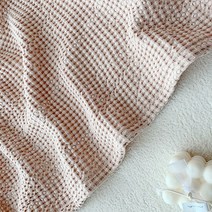 마롤로뜨 모달 와플 블랭킷, 베이비핑크