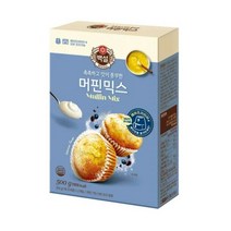 CJ더마켓 홈 베이킹 제과 제빵 빵 만들기 카페 디저트 아이 간식 백설머핀믹스 초코 핫 케익 와플 브라우니 쿠키 머핀 깨찰빵 식빵 500G, 25개