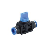 원터치피팅 HVU타입 에어차단밸브 에어휘팅 우레탄호스 니플, 1.HVU0606