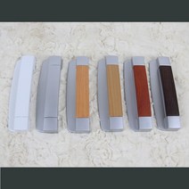 그립형 샤시 손잡이 발코니 핸들/영림/한화/하이샷시, 그립손잡이 오크