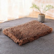 펫러그 강아지 고양이 러그세탁 가능한 개 침대 매트 긴 플러시 부드러운 애완 동물 수면 담요 따뜻한 고양, 03 Khaki_02 36x54