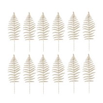 돈들어오는 황금나무 인공 나무 고사리 크리스마스 나뭇잎 반짝이 추천 페르시아 spraybranchestdecor Ste, 01 Golden