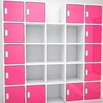 폭좁은책장 거실책장 서재장 더크린 DIY 3 4T4 5D7 공간분리 오픈 수납함, A TYPE