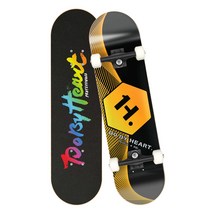 DO BY HEART 스케이트 보드 완제품 프로 사양 컴플리트 PRO5.5 [1 년 보증 포함]