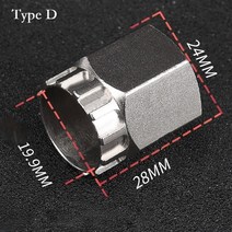 1pc 자전거 카세트 리무버 수리 도구 Shimano 자전거 플라이휠 잠금 자전거 수리, 유형 d 1pc
