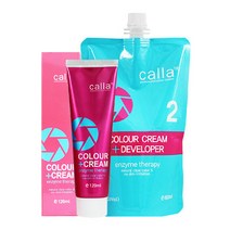 새롬 엘르 칼라 업 컬러 크림 120ml/염색약/5개당 산화제 1통/염모제, 6/30 황갈색, 1개
