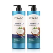 케라시스 내추럴레시피 코코넛오일 샴푸 1Lx2개, 내추럴레시피 코코넛오일 샴푸 1