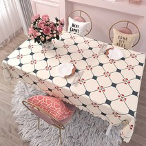 JINGHENG 보 식탁 덮개 비닐 PVC 딸기 방수 커버 북유럽, 80 x 120cm, 선택F