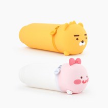 카카오프렌즈 리틀 실리콘 필통, 라이언