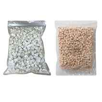 북어 트릿 치킨 트릿 강아지 고양이 동결 건조 큐브 훈련용 간식 대용량 트릿 500g, 북어 트릿 500G + 닭가슴살 트릿 500G