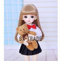 BJD USD 구체관절인형 안구교체가능 안구 스킨 색상 가능 26cm, 안구교체관절인형(26CM)-D타입