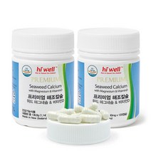 [AK PLAZA] [바이오헬스팜] 하이웰 프리미엄 해조칼슘 x 2개, 옵션선택