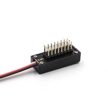 RC서보 아두이노서보모터 8in1 스로틀 허브 병렬 캘리브레이터 rc quattro multirotor esc 속도 컨트롤러 용 4 축 다축 스티어링 기어 제어, 1pc 8in1