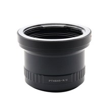 펜탁스 645 렌즈 용-니콘 Z 마운트 카메라 PTX645-N/Z 어댑터 링 Z5 Z6 Z7 Z9 APS-C 또는 풀 프레임 용, 한개옵션0