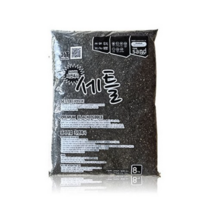 세틀 산처리 자연흑사 모래 8kg, 9개