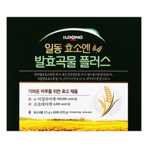 일동 효소엔 발효곡물 플러스 아밀라아제 프로테아제 (3.5g x 60포) 2개월분