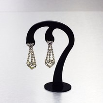 악세사리진열대 귀걸이 디스플레이 스탠드 홀더 걸이식 정리 보석 쇼케이스 아크릴 이어링 주얼리 소품