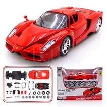아트박스/마이스토 조립키트 1:24 엔초 페라리 다이캐스트 만드는 모형 DIY KIT, 본품