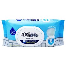 물에 잘풀어지는 비데 물티슈 60매, 단품, 1