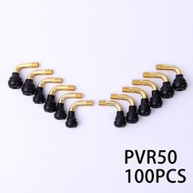 PVR70 PVR40 PVR50 PVR60 고무 밸브 코어 전기 자동차 튜브리스 타이어 팔꿈치 바이크 오토바이 제거 도구 100 개, [03] PVR50-100