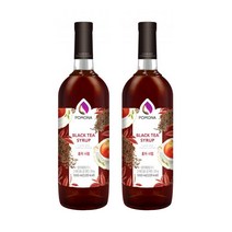 포모나 홍차 블랙티 시럽 1000ml 2개세트