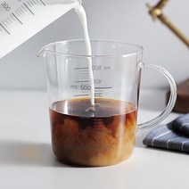 시모야마 내열유리 계량컵 500ml