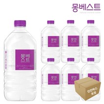 몽베스트 생수 1L x 6개 (안전박스포장)