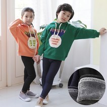 데님 포근퍼 유아레깅스