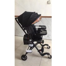 2023년 쌍둥이 다둥이 프리미엄 유모차 트라이크 대륙에서 보물찾기, 디너 플레이트 + 쿠션 + 대형 천 바구니 + 중국식
