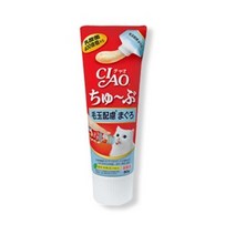 이나바 챠오츄루 고양이 간식 혼합맛 10종콤보, 이나바 차오츄르, 튜브 헤어볼케어참치80gx5개(154)