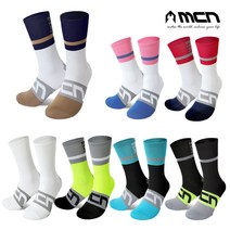 MCN 스포츠양말 힐그립 사이클삭스, 레드