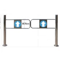 단방향 개찰구 바리게이트 일방통행 보안문 마트 병원, 전체폭1.3m세트