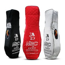 캐디 항공커버 여행 경량 골프 항공가방, 그레이